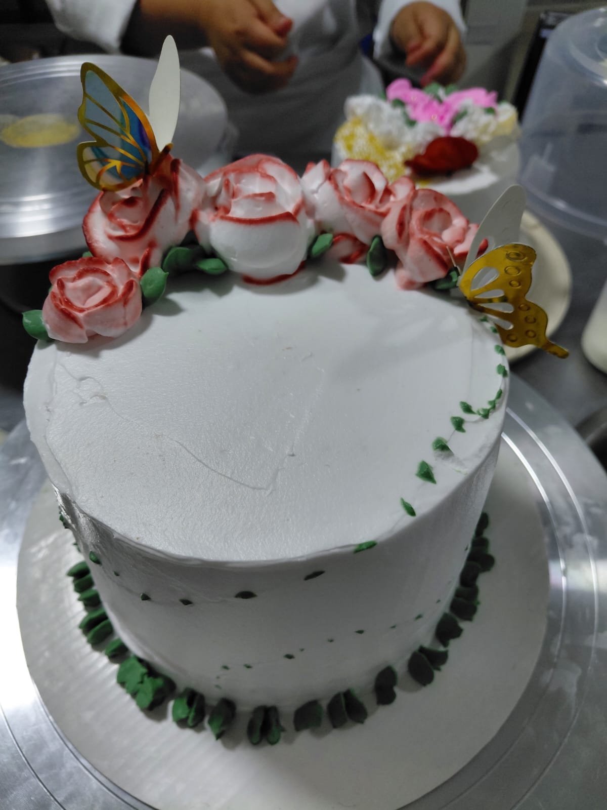 Torta Orquídea Blanca Imperial